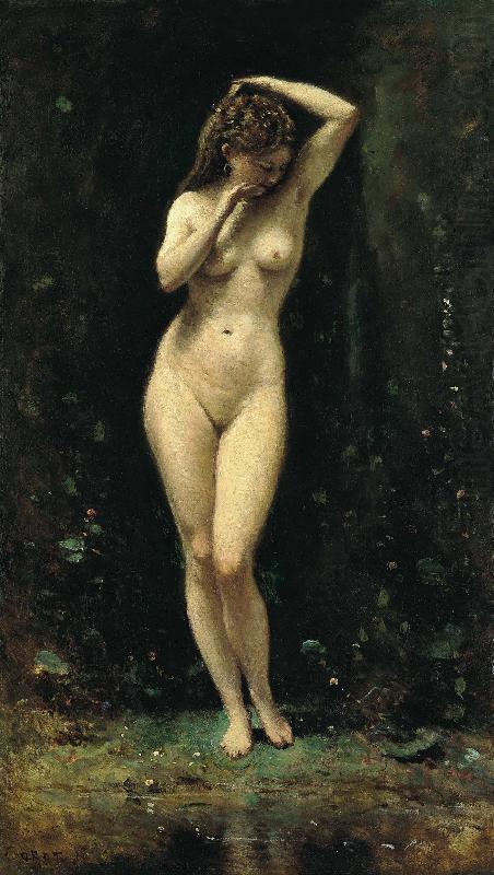 Jean-Baptiste-Camille Corot Diana Bathing china oil painting image